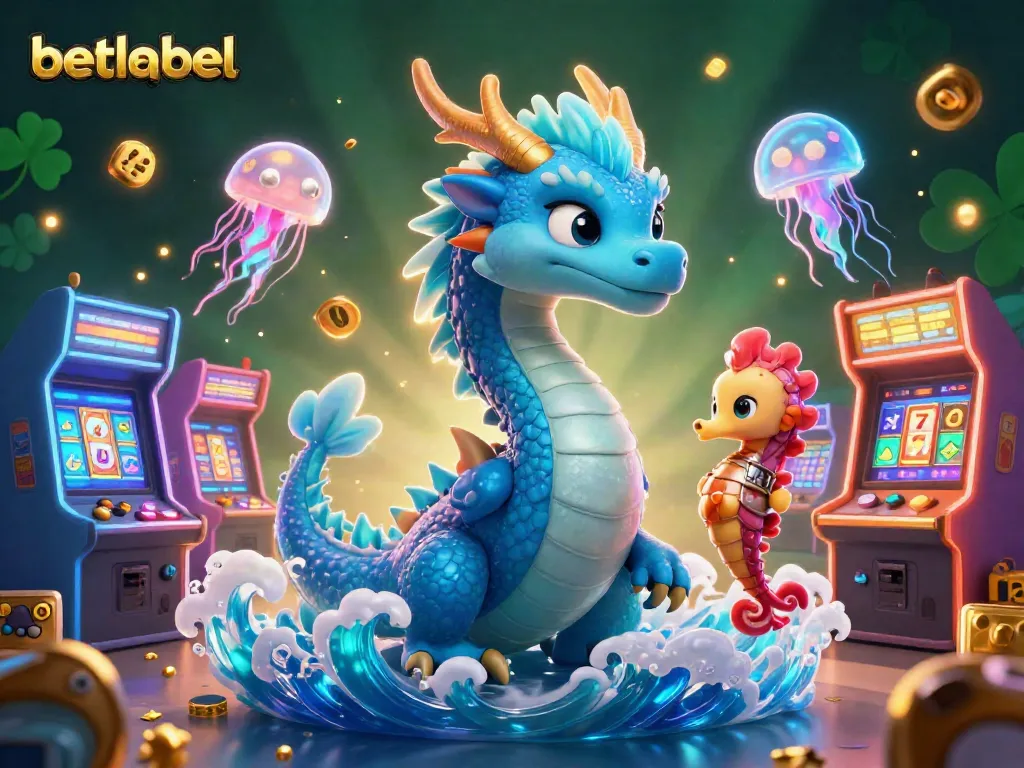 Experience thrilling games at betlabel with vibrant scenes featuring dynamic characters and casino elements.